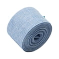 thumbnail image 2 of Kearding Rollos de cinta de arpillera de 5CM, rollo tejido portátil de , Flexible, de moda, apretado, cosido, decoraciones de fiesta para el Kits de decoración para fiestas Azul claro, 2 of 6