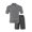 Gray, variant on Men Shirt Big and Tall Mens T-Shirts Graphic Tees Vintage Summer Tops Trendy 2025 Mens Shirts Casual Tall New & Trending