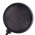 thumbnail image 3 of Microphone de Studio Mic Pop Filter Écran Coupe-Vent Shied Double Couche Arbre Réglable Flexible pour Enregistrer Parler Chanter, 3 of 7
