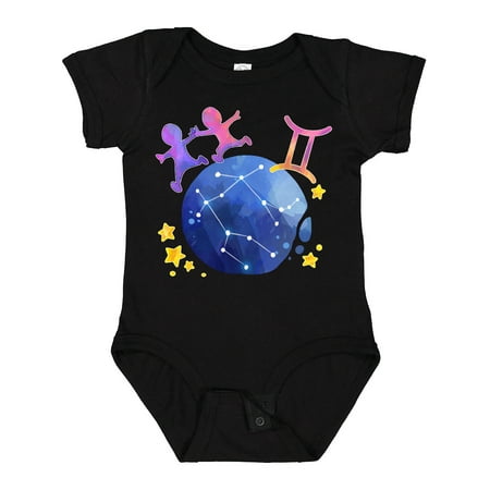 

Inktastic Gemini Constellation Zodiac Sign Illustration Gift Baby Boy or Baby Girl Bodysuit