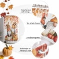 thumbnail image 6 of Shower Curtains for Bathroom-36"x72",Watercolor Autumn Pumpkin Plant Waterproof Bath Curtain Grommet Shower Curtain Set, 6 of 7