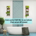 thumbnail image 3 of Wall Planter – Hanging Planter for Indoor Plants, Plant Stand, Air Plant Succulent Holder, Vertical Garden. Large Wall Decor for Living Room, Room Decor for Teens, 3 of 9