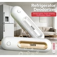 thumbnail image 7 of Rechargeable Fridge Deodorizer Odor Eliminator - Compact & Cordless Air Freshener for Kitchen (2 PCS - Gold), 7 of 7
