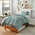 thumbnail image 1 of Byourbed Natural Loft Twin XL Comforter Set - Iceberg Green, 1 of 4