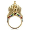 thumbnail image 5 of Gold Brass Ring with AAA Grade CZ in Multi Color for Women Style 1W087, 5 of 7