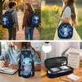thumbnail image 3 of Pzuqiu Drinks Axolotl Boys Backpack Set 4 Piece 17 Inch Large Capacity School Bookbag with Insulated Lunch Bag Pencil Case Water Bottle Holder Schoolbag for 8-14 Year Old Elementary Middle School, 3 of 7