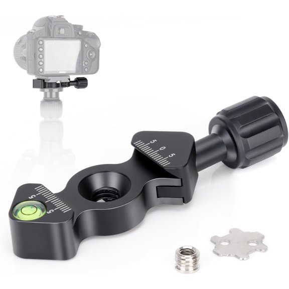 koolehaoda Aluminium Quick Release Plate QR Clamp Fits Arca Swiss Standard for Tripod Ballhead Monopod L Bracket