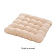 thumbnail image 3 of Inteprter Cómodas almohadillas para sillas para una relajante experiencia de sentarse Cojín multiusos de poliéster para exteriores Decoración del hogar camello superficial 40*40cm, 3 of 6