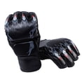 thumbnail image 1 of Guantes de boxeo, 1 par de guantes de boxeo, guantes de kickboxing, guantes de boxeo y sparring, elaborados por expertos, 1 of 10