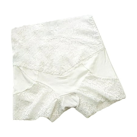 Bigersell Seamless Underwear for Women Thong Clearance Workout Underwear Women Boy Shorts Panty Style P-778 Cotton Plus Size Panties Ladies Thongs Seamless Briefs Mid Waist Women s Panties White L