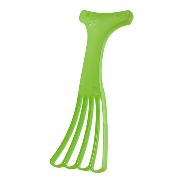 Cortador de plátanos, herramientas de cocina, ensalada de frutas, cortador de plátanos fácil verde