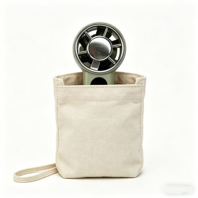 Portable Handheld Mini with Semiconductor Cooling, USB Rechargeable Small Desk for Office, Travel, Camping and Outdoor Use