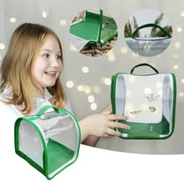 Momihoom Small Butterfly Habitat, Insect Mesh Cage, Enclosure, Critter Cage, Bug Terrarium Portable Carry Handle Easy to Observe