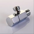 thumbnail image 1 of Hytrove Three Way Angle Valve with Silver Hexagon for Home Renovation 1Set, 1 of 8
