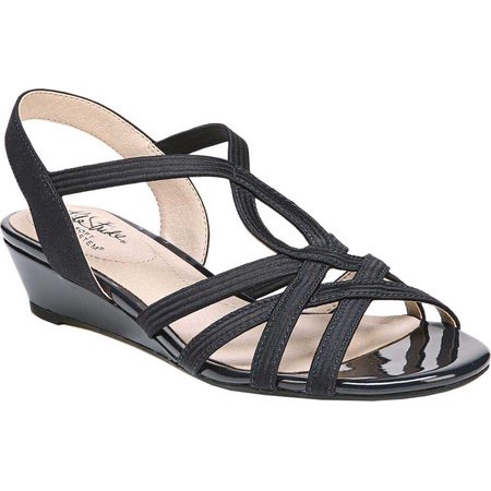 Lifestride Women S Life Stride Yaya Strappy Wedge Sandal