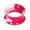 red 1PCS, variant on Pair Thin Silicone Ear Skin Ear Tunnels Plugs Gauges Earskin Earlets Flesh Gauge-red-12mm-10PCS