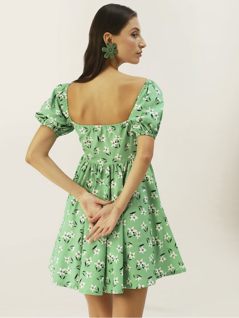 open lace back dress Milly Haddy Pleated Mini Dress main image 0