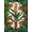 Green, Pattern 18, variant on ODIKA 4'x6' Machine Washable Non-Slip Area Rug, Graphic Green High Traffic Rug, Black, 1156156