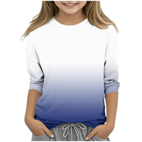 Godom Girls Tops Short Sleeve Cotton Casual Graphic T-Shirts Summer T Shirt