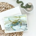 thumbnail image 2 of Blue Crab #2 Watercolor Greeting Cards and Envelopes Pack of 8, 2 of 2