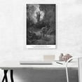 thumbnail image 2 of ARTCANVAS Adam And Eve Driven Out Of Eden Canvas Art Print by Gustave Dore - Size: 26" x 18" (0.75" Deep), 2 of 9