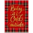 thumbnail image 2 of Batista, Dee 12x14 Black Ornate Wood Framed with Double Matting Museum Art Print Titled - Its Cold, 2 of 4