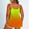 thumbnail image 6 of UVEASISHA Plus Size Cami Tops for Women Scoop Neck Spaghetti Strap Flowy Tank Shirts Summer Casual Wear Green 4XL, 6 of 8