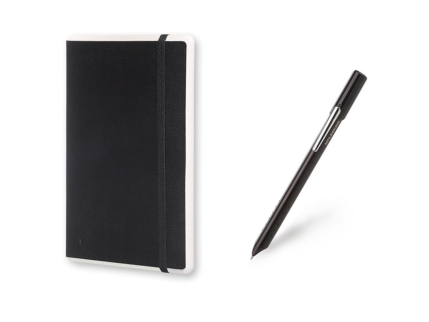 Moleskine 3 Set Bundle Ruled Smart Notebook And Smart Pen Lg Hard Cover  Black : Target