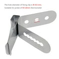 Thermometer Holder Stainless Steel Probe Holder, Hole Diameter About 4 mm