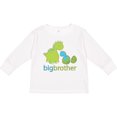 thumbnail image 3 of Inktastic Happy Dinosaur New Big Brother Boys Long Sleeve Toddler T-Shirt, 3 of 5