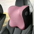 thumbnail image 6 of Feledorashia Memory Foam Car Seat Head Pillow Soft Cozy Neck Pillow Protective Lumbar Back Breathable Relief Tired Car Seat Pillow,7.87x3.14x9.84inch, 6 of 7