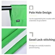 White & Green Backgrounds for Photography 5 x 7FT Polyester Chromakey Cloth