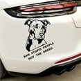 thumbnail image 2 of Ban Stupid People Not Breed Pitbull Auto Car Styling Sticker Body, 2 of 5
