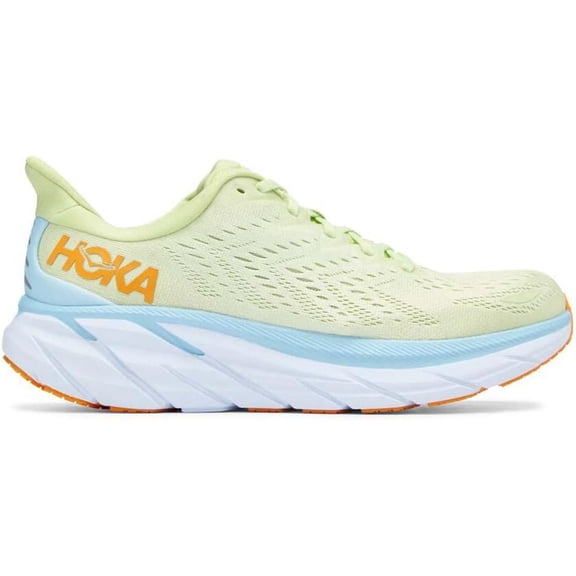 Hoka Men's Clifton 8 Running Shoes, Butterfly/Summer Song, US 11 Medium