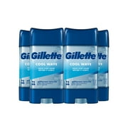 Gillette Clinical Protection Clear Gel Antiperspirant and Deodorant for Men Cool Wave Scent 2.6oz