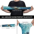 thumbnail image 5 of Lsque Watercolor Turtle Cooling Arm Sleeves for Men & Women -Compression Sleeves to Cover Arms for Working,Sun Sleeves for UV Protection,Breathable, Moisture-Wicking, 5 of 8