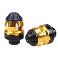 thumbnail image 2 of maskred CNC Motorbike Front Fork Cup Frame Guard Protector Crash Slider Golden 1Set, 2 of 6