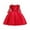 Red, variant on Girls Dress Baby Girls Clothes Toddler Solid Color Embroidery Lace Short Sleeve Bowknot Birthday Party Gown Kids Dresses Pink