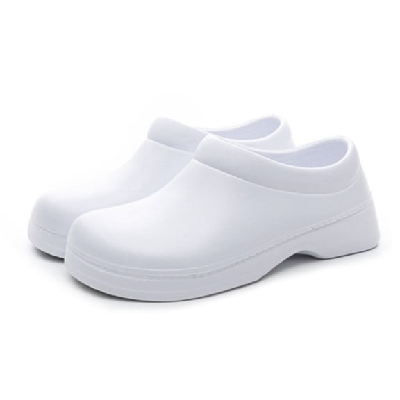 Lightweight EVA Non Slip Kitchen Shoes, Low Cut Chef Work Shoes with Water Resistant Sole