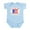 Sky Blue, variant on CafePress - I Love My Puerto Rican Dad Infant Bodysuit - Baby Light Bodysuit, Size Newborn - 24 Months