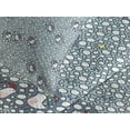 thumbnail image 4 of Ambesonne Winter Quilted Bedspread Set 3 Pcs, Bird with Xmas Hat Snow, Queen Size, Pale Grey Multicolor, 4 of 5