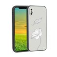 thumbnail image 1 of Compatible with iPhone XS Phone Case, Line-Art-3 Case Silicone Protective for Teen Girl Boy Case for iPhone XS, 1 of 1