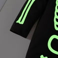thumbnail image 4 of Ruyang New Born Baby Boys Girls Halloween Skeleton Clothes Glow In The Dark Jumpsuit Long Sleeve Bodysuit Cute Outfit, 4 of 8