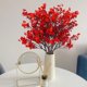 thumbnail image 2 of Xiao Hua 12 paquetes de flores artificiales de Gypsophila para decoración otoñal, ramos de flores a granel para el hogar, dormitorio, bricolaje, boda, fiesta, decoración navideña (rojo), 2 of 5