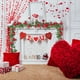 thumbnail image 5 of Guirnalda de rosas artificiales de 230 cm (2 piezas) | Rosas realistas de 10 cabezas | Decoración de San Valentín | Adorno floral para repisa de chimenea | Decoración romántica de plástico duradera, 5 of 5