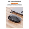 thumbnail image 3 of Mistaha Grey WS202 Wireless Mouse for Laptops and Desktops, Gaming Mini Mouse with USB Receiver - Lecoo Optical Engine, Ergonomic Design., 3 of 6