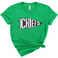 thumbnail image 3 of Chiefs Vintage Sports Flag Shirt for Men Women and Teens Chiefs Team Mascot Tee Vintage Green Shirt Adult Large, 3 of 5