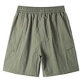 thumbnail image 5 of Gytharion Mens Shorts Cargo Sweat Shorts Casual Drawstring Elastic Waist Athletic Workout Gym Jogger Shorts, 5 of 8