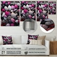 thumbnail image 4 of Designart "Pink Grey Pink White Shells Seashore composition" Animals Metal Wall Art, 4 of 5