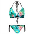 thumbnail image 4 of WILLBEST Trajes de Baño Para Mujer Completo Conjunto de Traje de Baño Elástico de Dos Piezas Para Mujer, Sexy, Peculiar, Hawaiano, Diy, 4 of 4